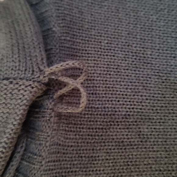 Dot's Short Sleeve Cowlneck Sweater Dress - Picture 8 of 11